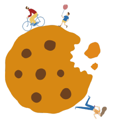 Cookie-Graphic Cookie illustration