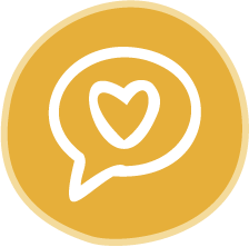 yellow well-being icon